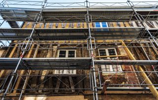 maison a pan de bois echafaudages Rousseau Batiments